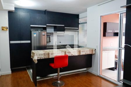sala de apartamento para alugar com 2 quartos, 47m² em Santa Maria, Osasco