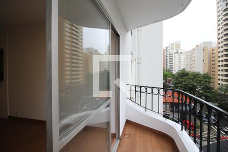 Varanda de apartamento para alugar com 2 quartos, 100m² em Indianópolis, São Paulo