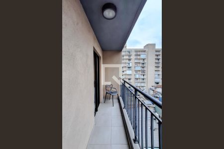Varanda de kitnet/studio para alugar com 1 quarto, 33m² em Liberdade, São Paulo