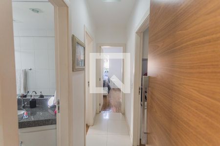 Corredor de apartamento à venda com 3 quartos, 105m² em Sion, Belo Horizonte