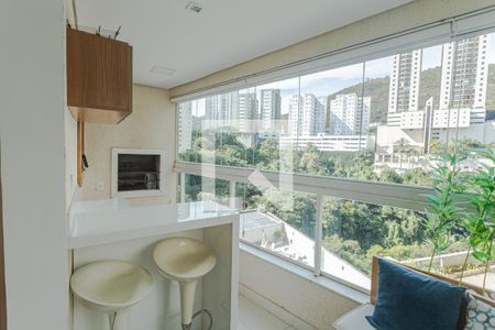 Varanda da Sala de apartamento à venda com 3 quartos, 105m² em Sion, Belo Horizonte