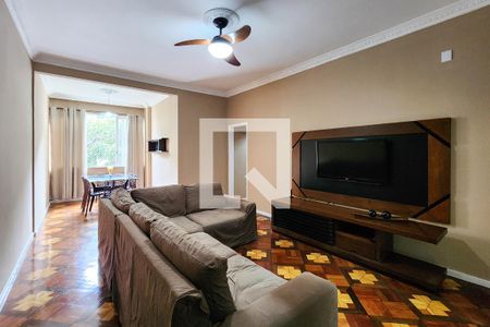 Sala  de apartamento para alugar com 3 quartos, 126m² em Tijuca, Rio de Janeiro