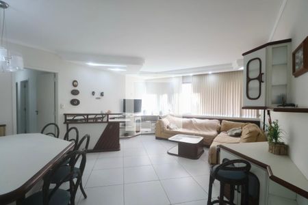 Sala de apartamento para alugar com 3 quartos, 109m² em Jardim Tejereba, Guarujá