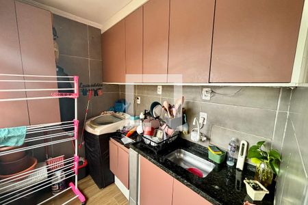 Cozinha - Armários de apartamento à venda com 2 quartos, 56m² em Conjunto Habitacional Padre Manoel da Nobrega, São Paulo