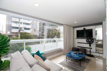 Ambientes Integrados (Sala de Estar, Jantar e Cozinha) de apartamento à venda com 1 quarto, 50m² em Pinheiros, São Paulo