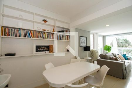 Ambientes Integrados (Sala de Estar, Jantar e Cozinha) de apartamento à venda com 1 quarto, 50m² em Pinheiros, São Paulo
