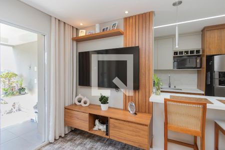 Sala de apartamento à venda com 2 quartos, 66m² em Santo Amaro, São Paulo