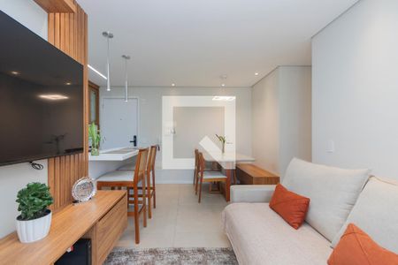 Sala de apartamento à venda com 2 quartos, 66m² em Santo Amaro, São Paulo