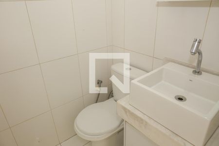 Banheiro da Suíte de apartamento para alugar com 1 quarto, 40m² em Vila Leopoldina, São Paulo