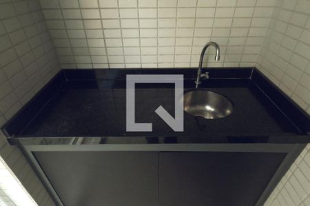 Varanda da Sala de apartamento para alugar com 1 quarto, 57m² em Gonzaga, Santos