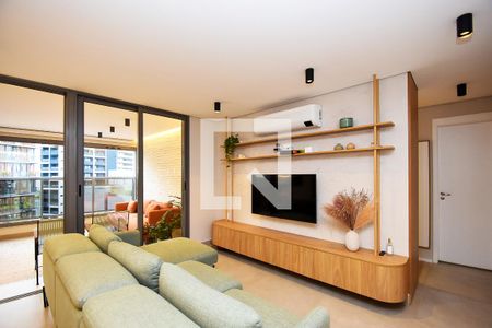 Sala de estar de apartamento para alugar com 2 quartos, 111m² em Sumarezinho, São Paulo