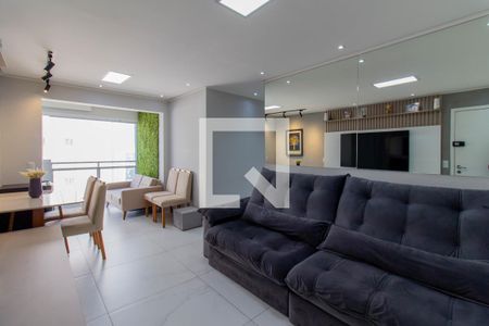 Sala de apartamento para alugar com 3 quartos, 75m² em Vila Barros, Guarulhos