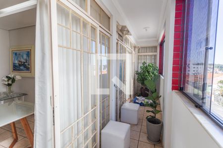 Varanda da Sala 1 e 2 de apartamento à venda com 4 quartos, 170m² em Nova Vista, Belo Horizonte