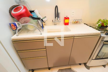 Sala/Cozinha de apartamento para alugar com 2 quartos, 31m² em Fazenda Aricanduva, São Paulo