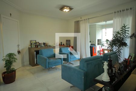 Sala de apartamento para alugar com 3 quartos, 128m² em Nova Petrópolis, São Bernardo do Campo