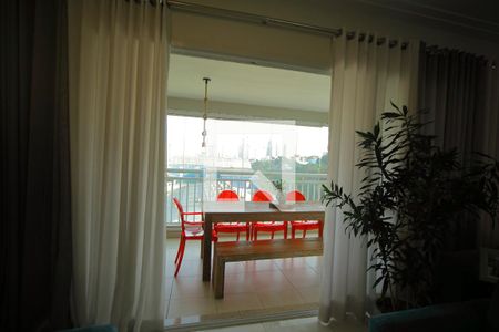 Sala/Varanda  de apartamento para alugar com 3 quartos, 128m² em Nova Petrópolis, São Bernardo do Campo