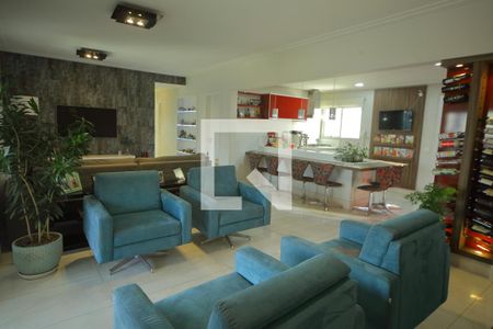 Sala de apartamento para alugar com 3 quartos, 128m² em Nova Petrópolis, São Bernardo do Campo