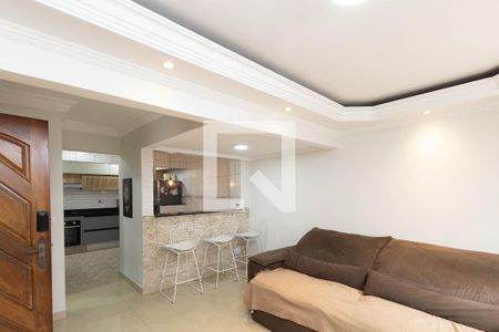 Sala de casa de condomínio para alugar com 3 quartos, 129m² em Parque Casa de Pedra, São Paulo