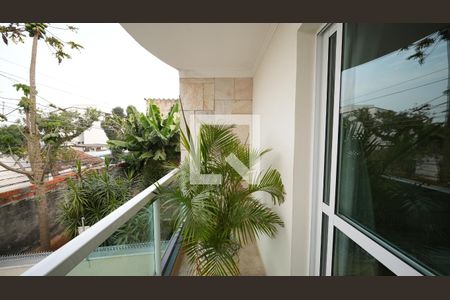 Varanda da Sala de casa à venda com 3 quartos, 250m² em Vila Alpina, Santo André