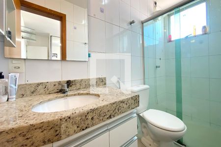 Banheiro da Suíte 1 de apartamento à venda com 3 quartos, 146m² em Manacás, Belo Horizonte