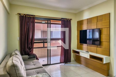 Sala de apartamento para alugar com 2 quartos, 84m² em Vila Caiçara, Praia Grande