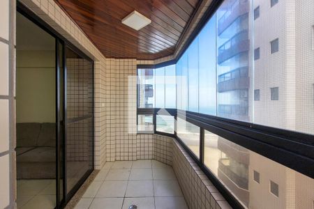 Sacada de apartamento para alugar com 2 quartos, 84m² em Vila Caiçara, Praia Grande
