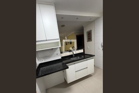 Cozinha de apartamento para alugar com 2 quartos, 48m² em Parque das Cachoeiras, Campinas