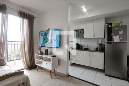Sala/Cozinha de apartamento para alugar com 2 quartos, 44m² em Anil, Rio de Janeiro