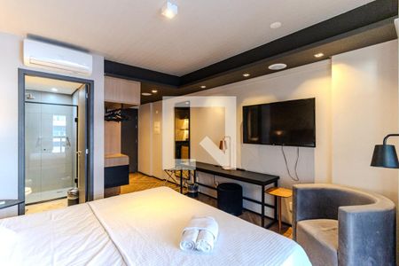 Studio de kitnet/studio para alugar com 1 quarto, 25m² em República, São Paulo