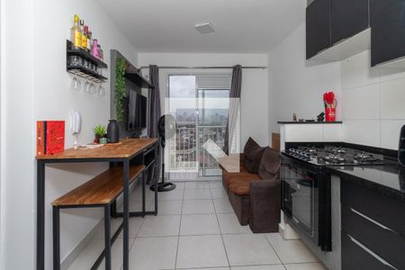 Sala de apartamento para alugar com 2 quartos, 35m² em Barra Funda, São Paulo