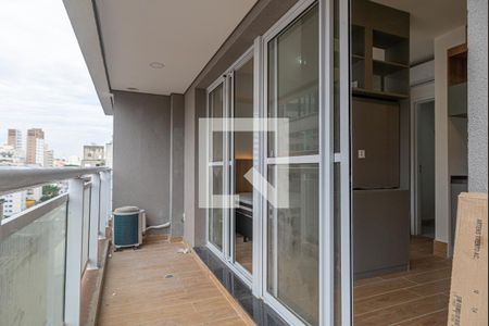 Varanda da Sala/Quarto de kitnet/studio para alugar com 1 quarto, 34m² em Consolação, São Paulo