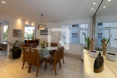 Sala de Jantar de apartamento para alugar com 4 quartos, 198m² em Santo Antônio, Belo Horizonte