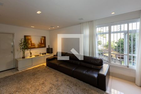 Sala de TV de apartamento para alugar com 4 quartos, 198m² em Santo Antônio, Belo Horizonte
