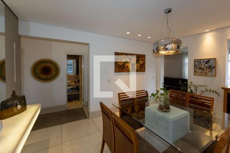 Sala de Jantar de apartamento para alugar com 4 quartos, 198m² em Santo Antônio, Belo Horizonte