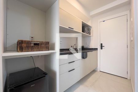 Cozinha de kitnet/studio à venda com 1 quarto, 27m² em Vila Mariana, São Paulo