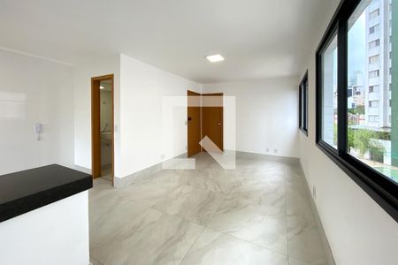 Sala de apartamento à venda com 3 quartos, 101m² em Anchieta, Belo Horizonte