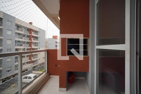 Varanda/Churrasqueira de apartamento para alugar com 2 quartos, 65m² em Forquilhinhas, São José