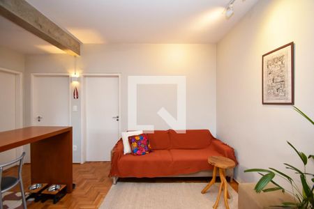 Sala de apartamento para alugar com 2 quartos, 51m² em Paraíso, São Paulo
