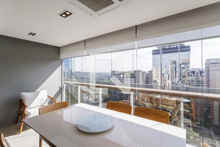 Sala de apartamento para alugar com 1 quarto, 53m² em Vila Olímpia, São Paulo