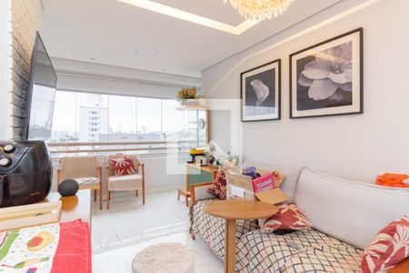 Sala de apartamento para alugar com 2 quartos, 55m² em Vila Cruz das Almas, São Paulo