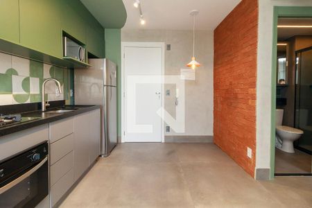 Sala - Cozinha de apartamento para alugar com 2 quartos, 36m² em Vila Cruzeiro, São Paulo