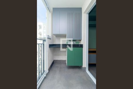 Varanda - Área de Serviço de apartamento para alugar com 2 quartos, 36m² em Vila Cruzeiro, São Paulo