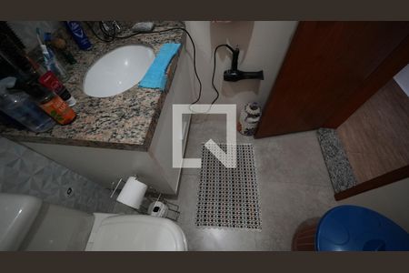 Banheiro Social de casa para alugar com 3 quartos, 166m² em Campestre, Santo André