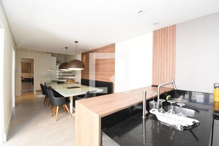Sala de Jantar de casa de condomínio à venda com 3 quartos, 180m² em Jardim Social, Curitiba