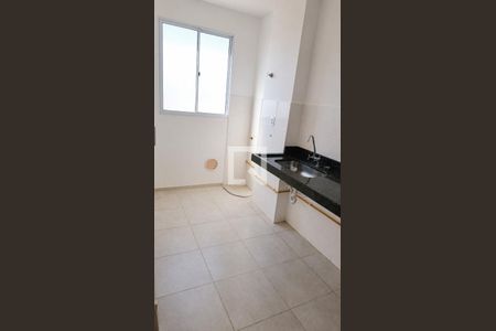 Cozinha de apartamento para alugar com 2 quartos, 43m² em Chácara São Pedro, Aparecida de Goiânia