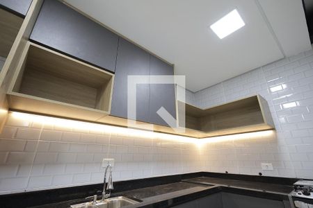 Cozinha de apartamento para alugar com 2 quartos, 50m² em Vila Assunção, Santo André