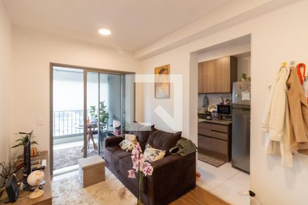 Sala de apartamento à venda com 1 quarto, 45m² em Vila Sonia, São Paulo