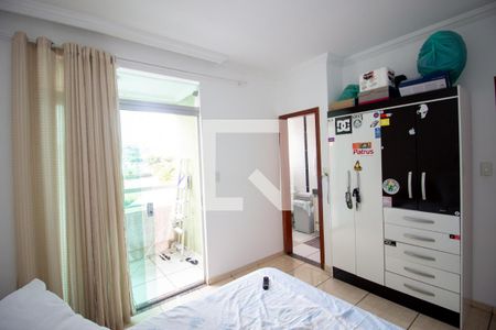 Quarto Suíte de apartamento à venda com 2 quartos, 78m² em Alvorada, Contagem