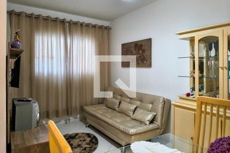 Sala de apartamento para alugar com 2 quartos, 69m² em Guilhermina, Praia Grande