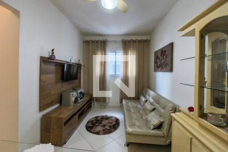 Sala de apartamento para alugar com 2 quartos, 69m² em Guilhermina, Praia Grande